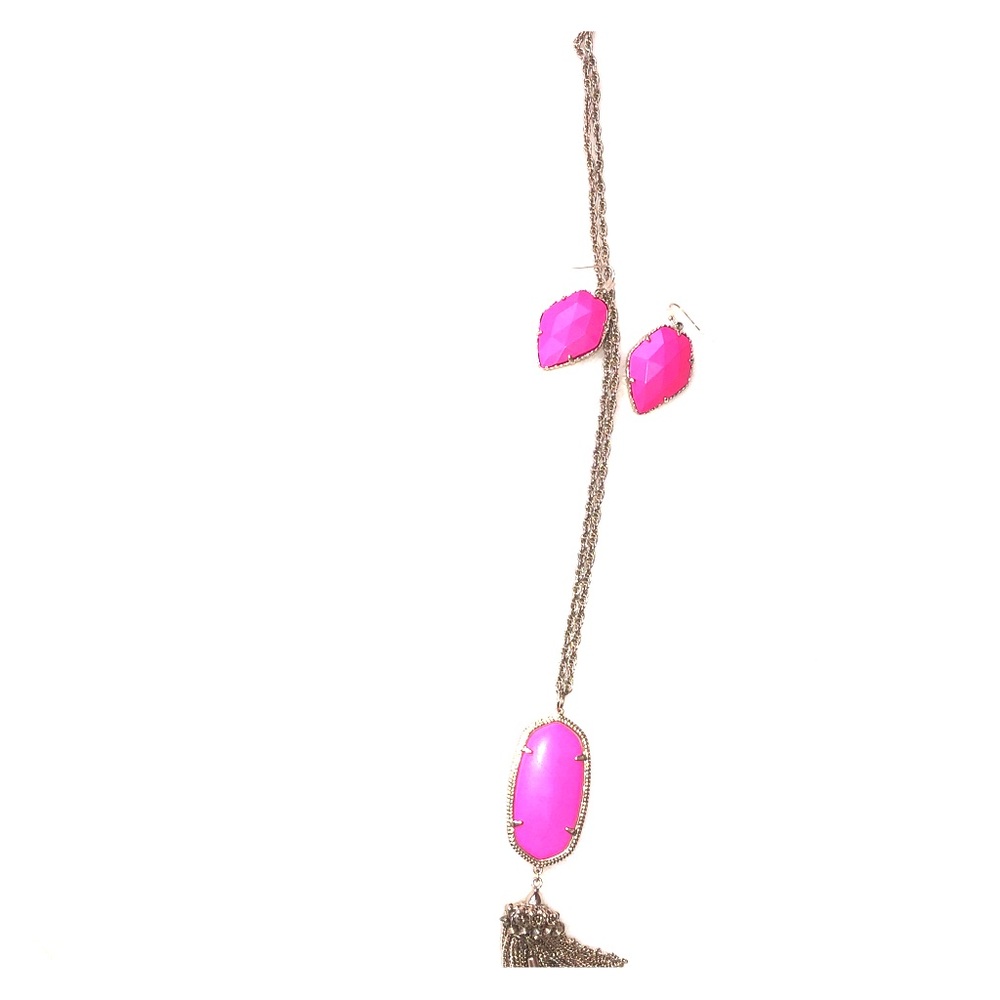 Kendra Scott Rayne neon pink